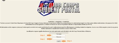 job corps student portal